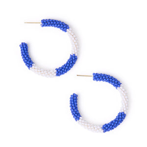 Blue + White