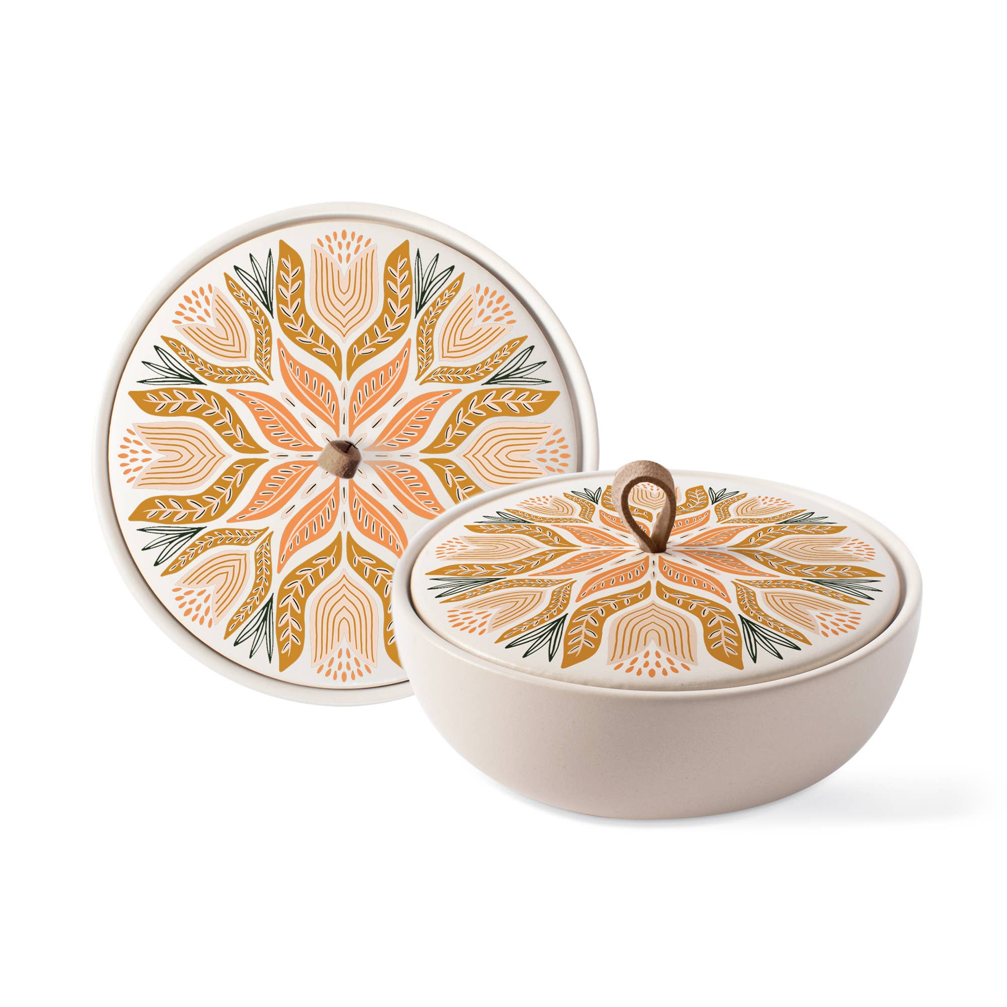Fringe Studio Tulip Tile Trinket Box - Thumbnail 3