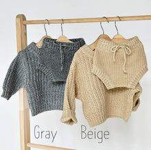 Load image into Gallery viewer, Baby Sweater Chunky Braided Knit
