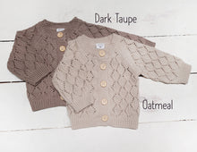 Load image into Gallery viewer, Baby Knit Sweater Cardigan
