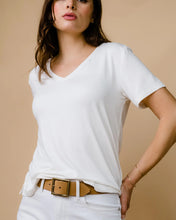 Load image into Gallery viewer, Meghan Drapey V-Neck Tee
