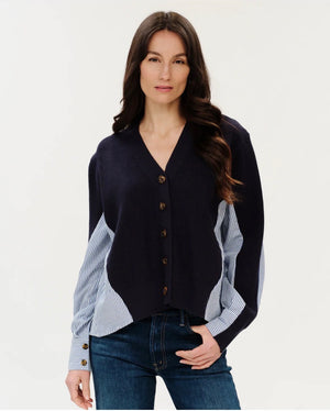Navy Striped