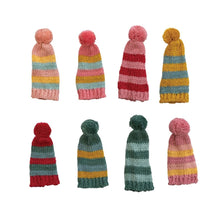 Load image into Gallery viewer, Cotton Knitted Hat Bottle Topper

