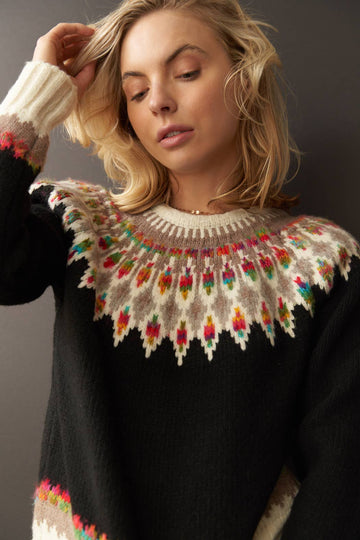 ジャケット・アウター (mayu) Moxie Sweater Combo Frinda Apparel – Moxie Mercantile