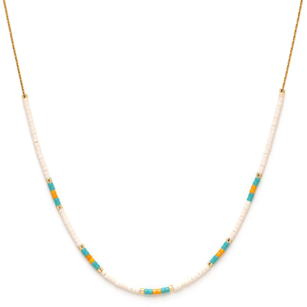 El Mar- Japanese Seed Bead Necklaces
