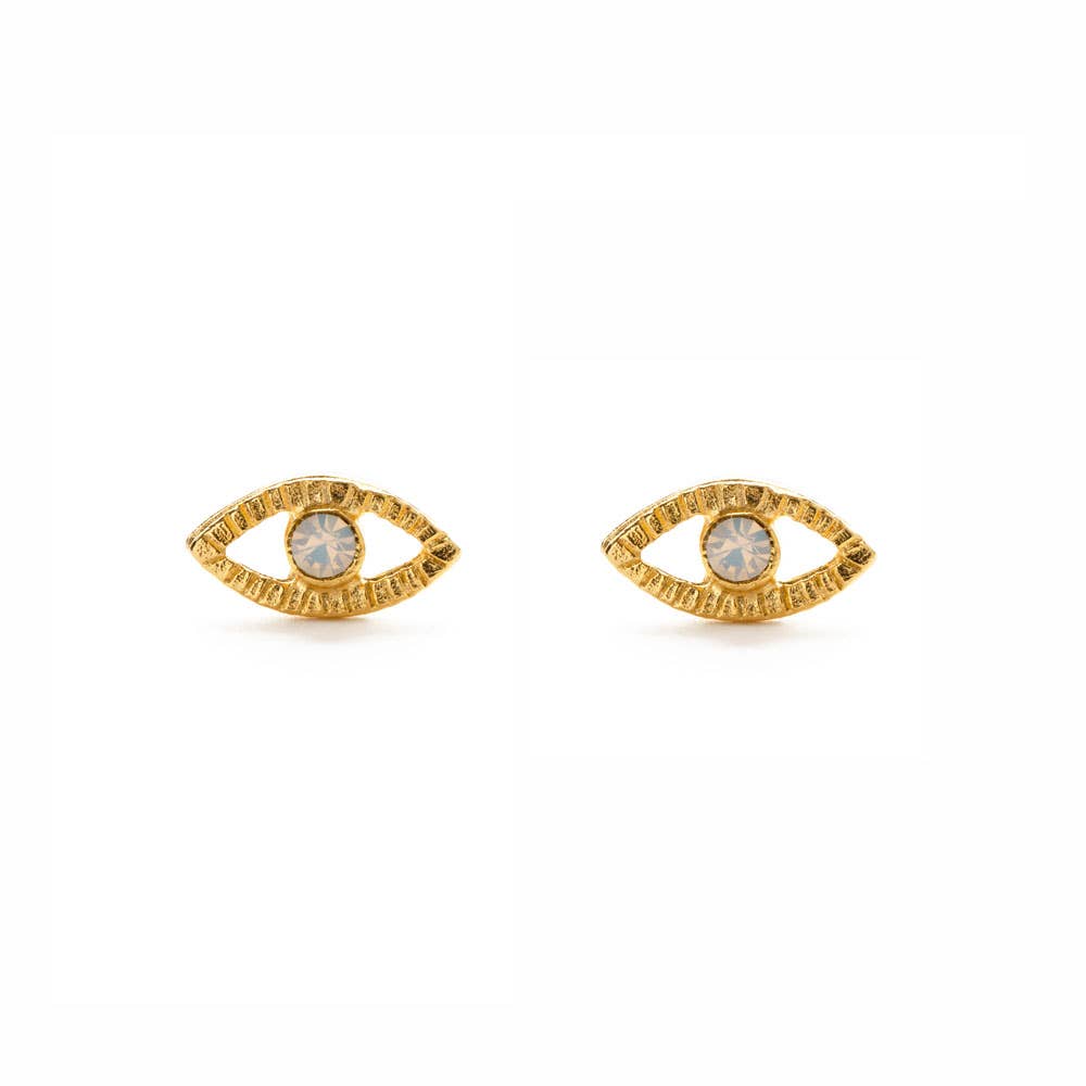Eye of Protection Studs-Opal
