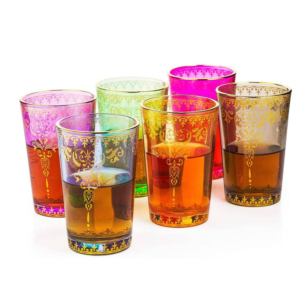 Moroccan Glasses Artisan 6oz