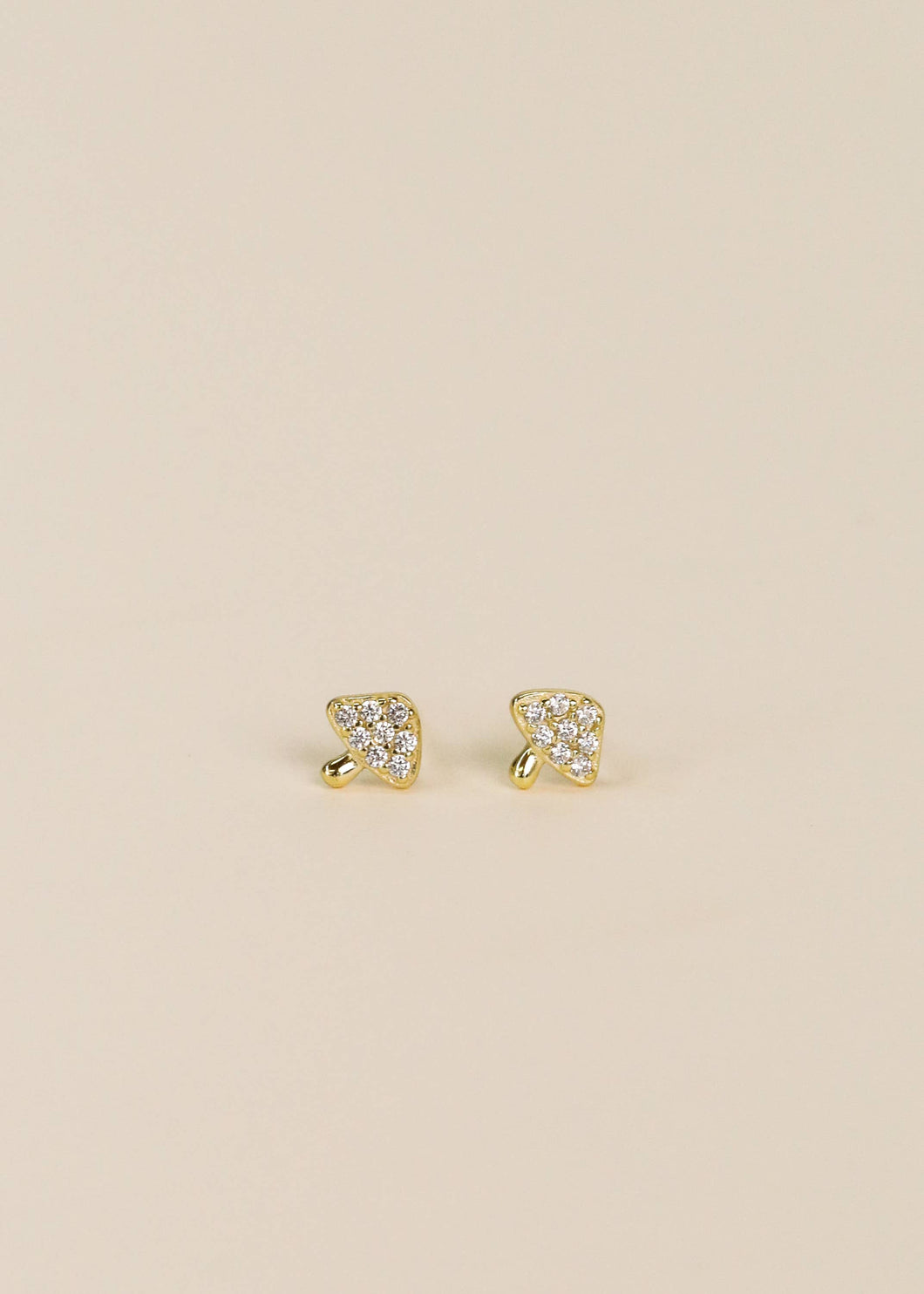 Pavé Stud - Mushroom