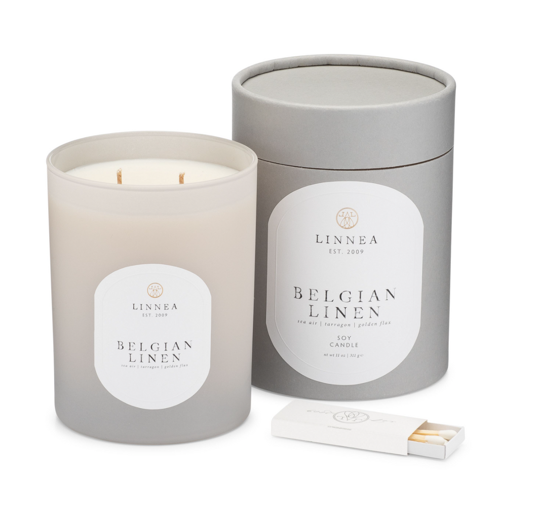 Classic Linnea 2 Wick Soy Candle