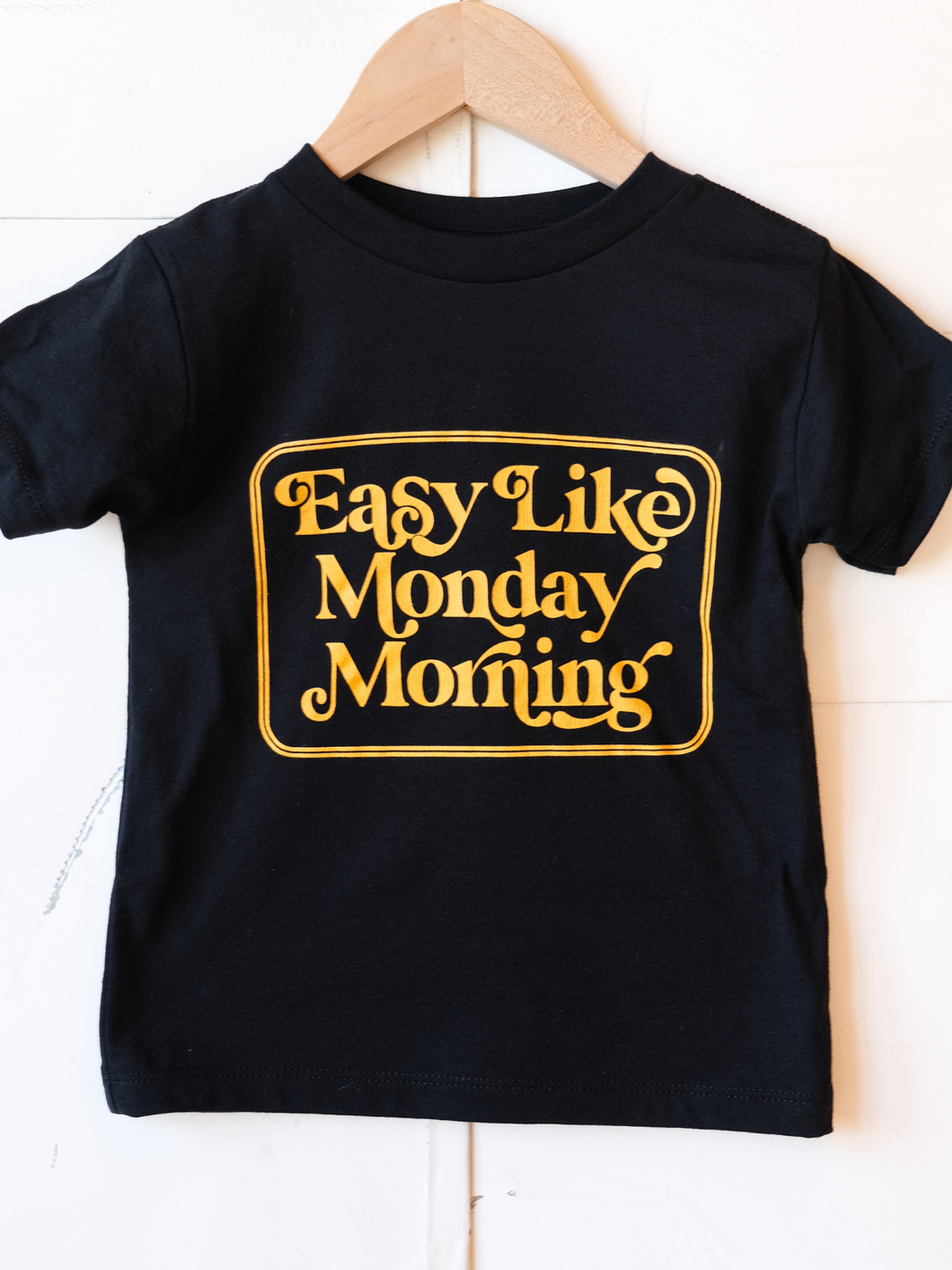 Easy Like Monday Morning | Kids Graphic Tee