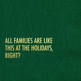 Pretty Alright Goods Holiday Napkins