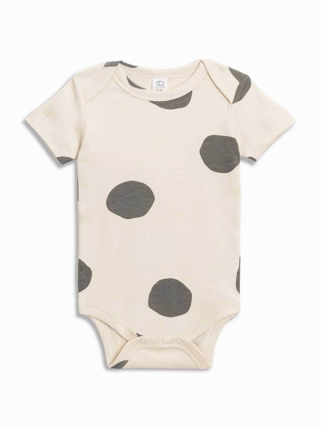 Afton Bodysuit - Big Polka / Pewter