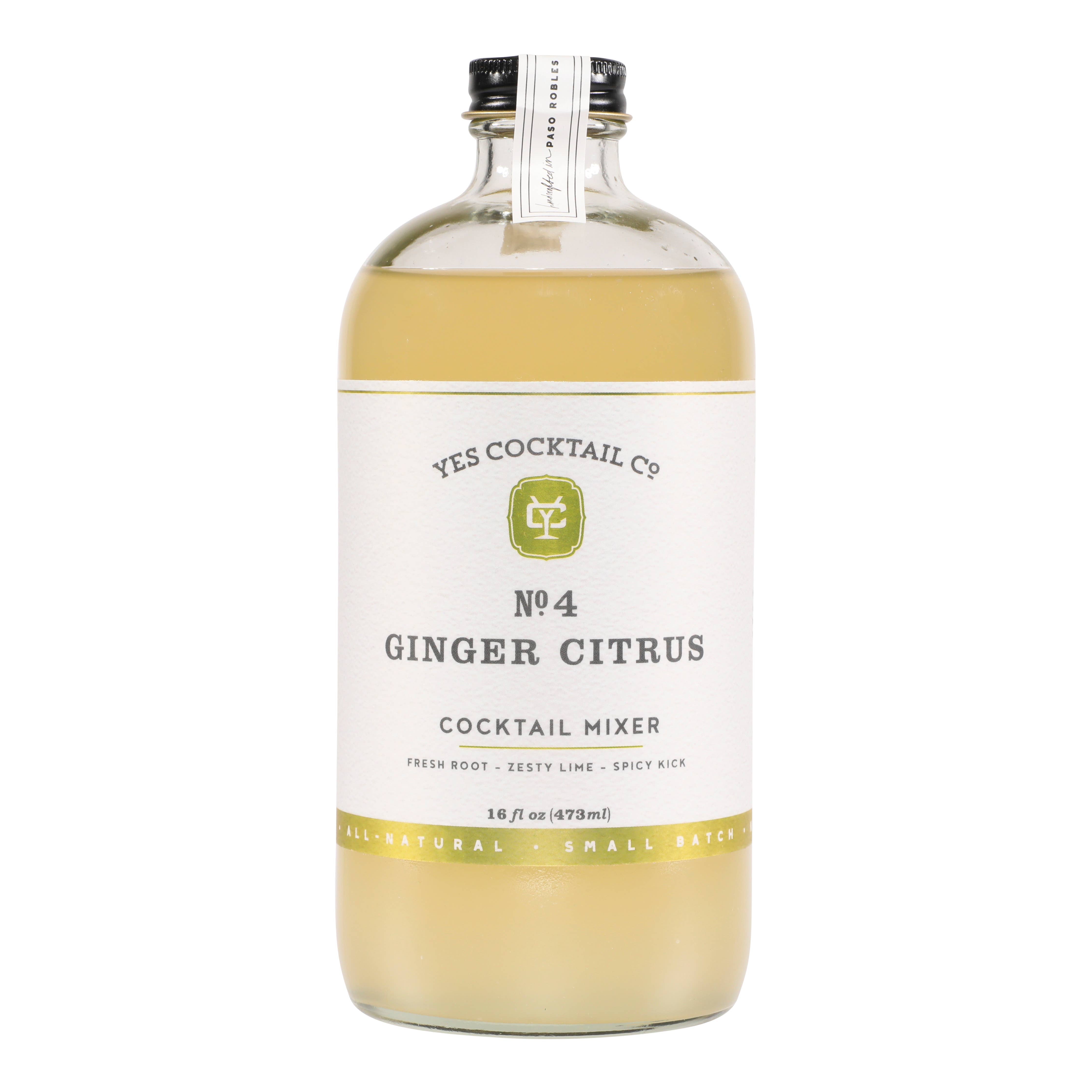 Ginger Citrus Cocktail Mixer – Moxie Mercantile - Main Image