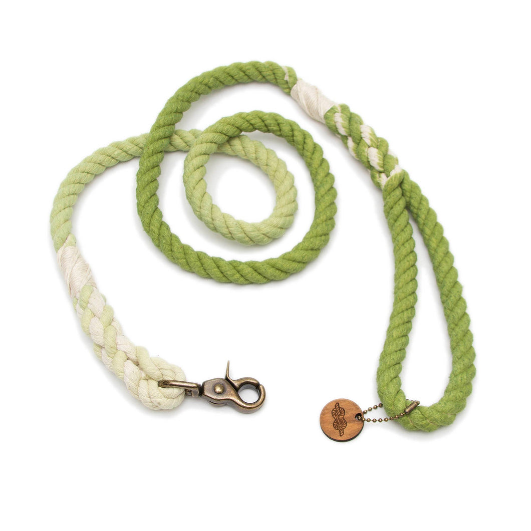 Avocado Ombre Rope Leash